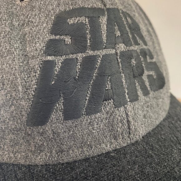 VINTAGE STAR WARS DARTH VADER STORM TROOPER SNAPBACK WOOL HAT MADE IN USA - Picture 5 of 11